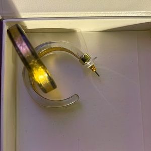 Banana Republic lightweight chunky hoops